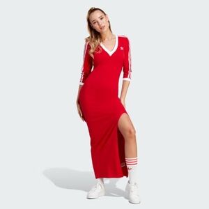 Adidas Adocolor Sporty 3-stripes maxi dress